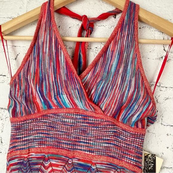 Vintage Y2K Guess Knit Halter Dress NWT - Picture 5 of 13